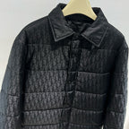 Black Puffer Jacket - Men's
