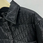 Black Puffer Jacket - Men's