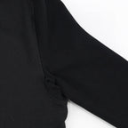 Schwarzer Strick Troyer - Herren