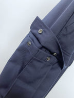 Marineblaue Baumwoll-Cargohose (uni) – Herren