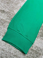 Jogginghose mit grünem Baumwolllogo – Herren