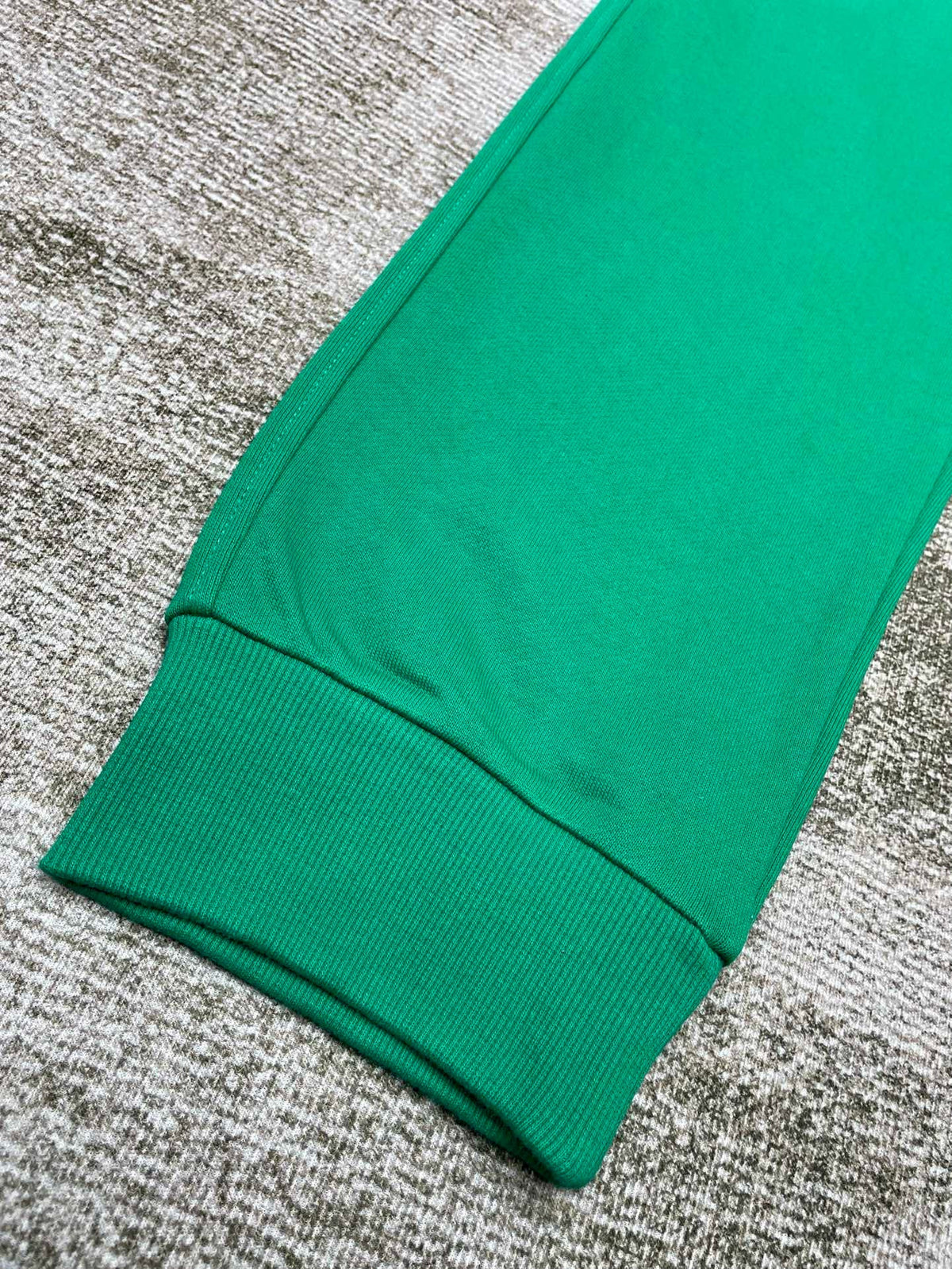 Jogginghose mit grünem Baumwolllogo – Herren