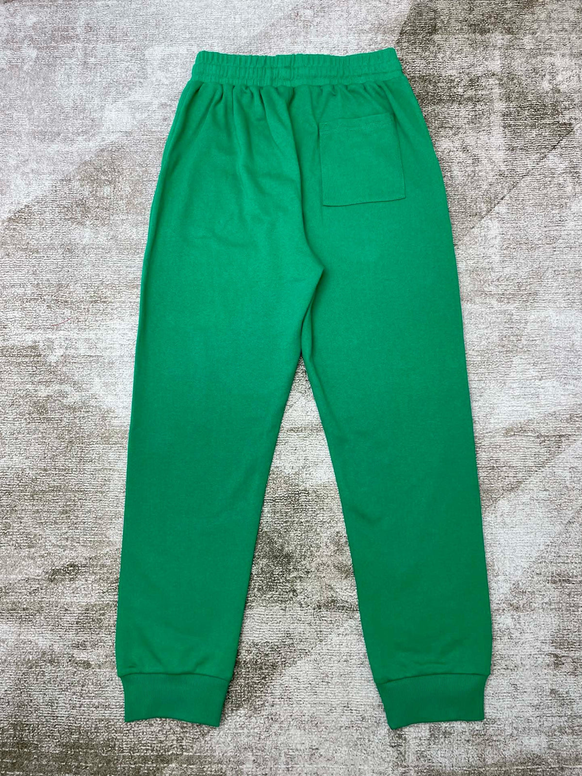Jogginghose mit grünem Baumwolllogo – Herren