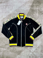 Black and Yellow Track Jacket - Men's