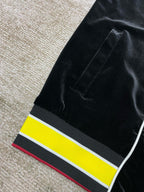 Black and Yellow Track Jacket - Men's