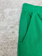Jogginghose mit grünem Baumwolllogo – Herren