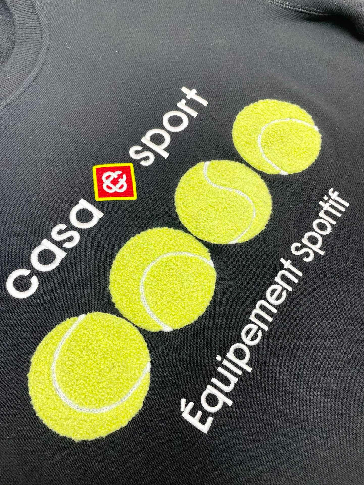 Green Cotton Graphic Crewneck - Men's