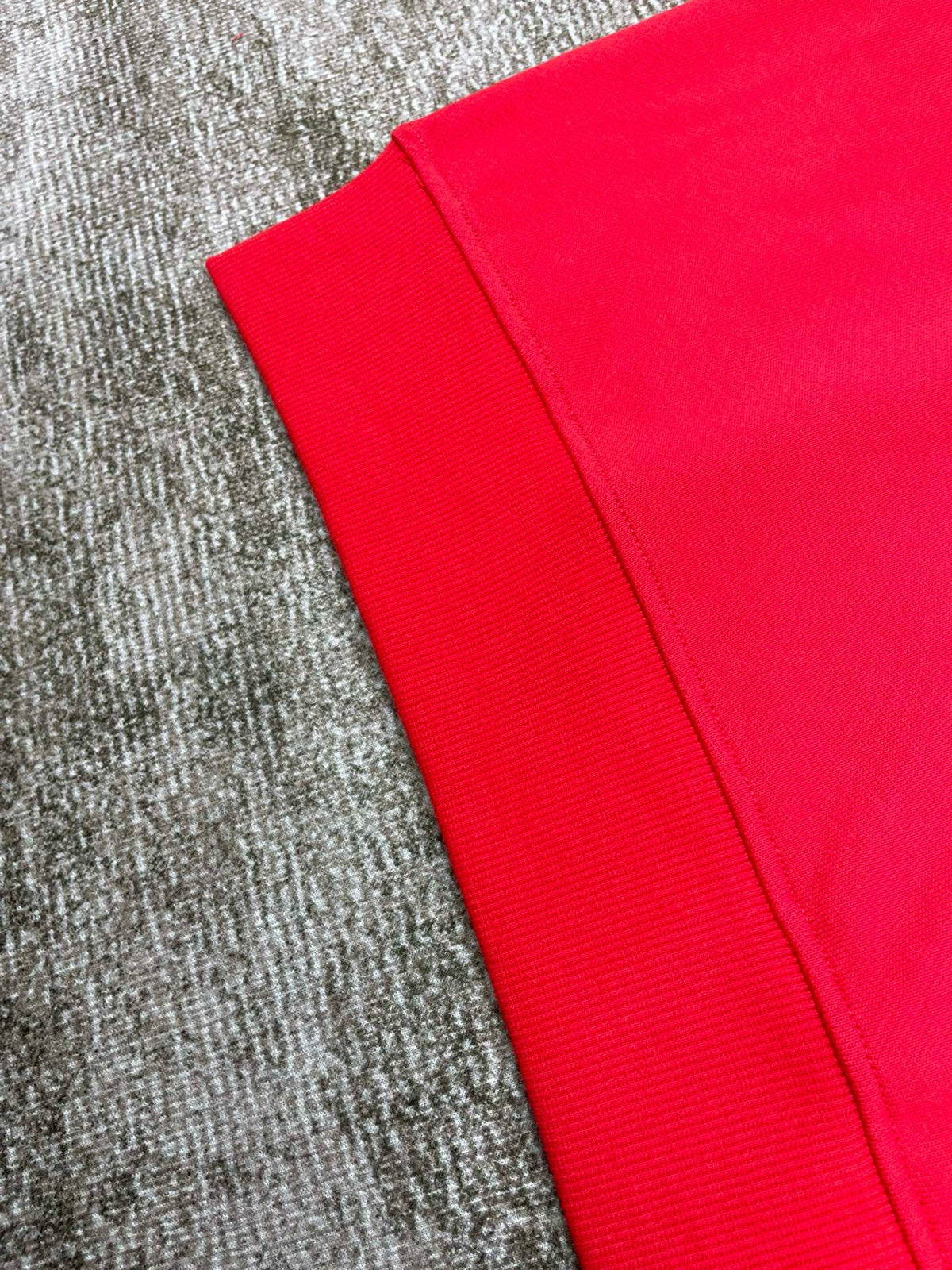Rotes Baumwoll-Sweatshirt mit Arch-Grafik – Herren