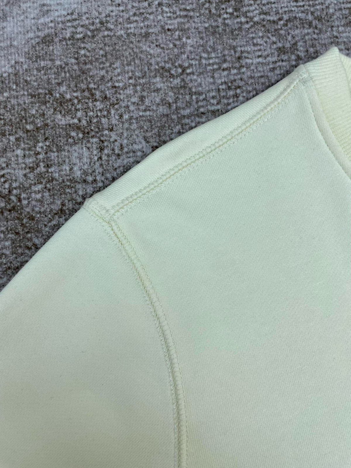 Grünes Baumwoll-Sweatshirt mit Landschaftsgrafik – Herren