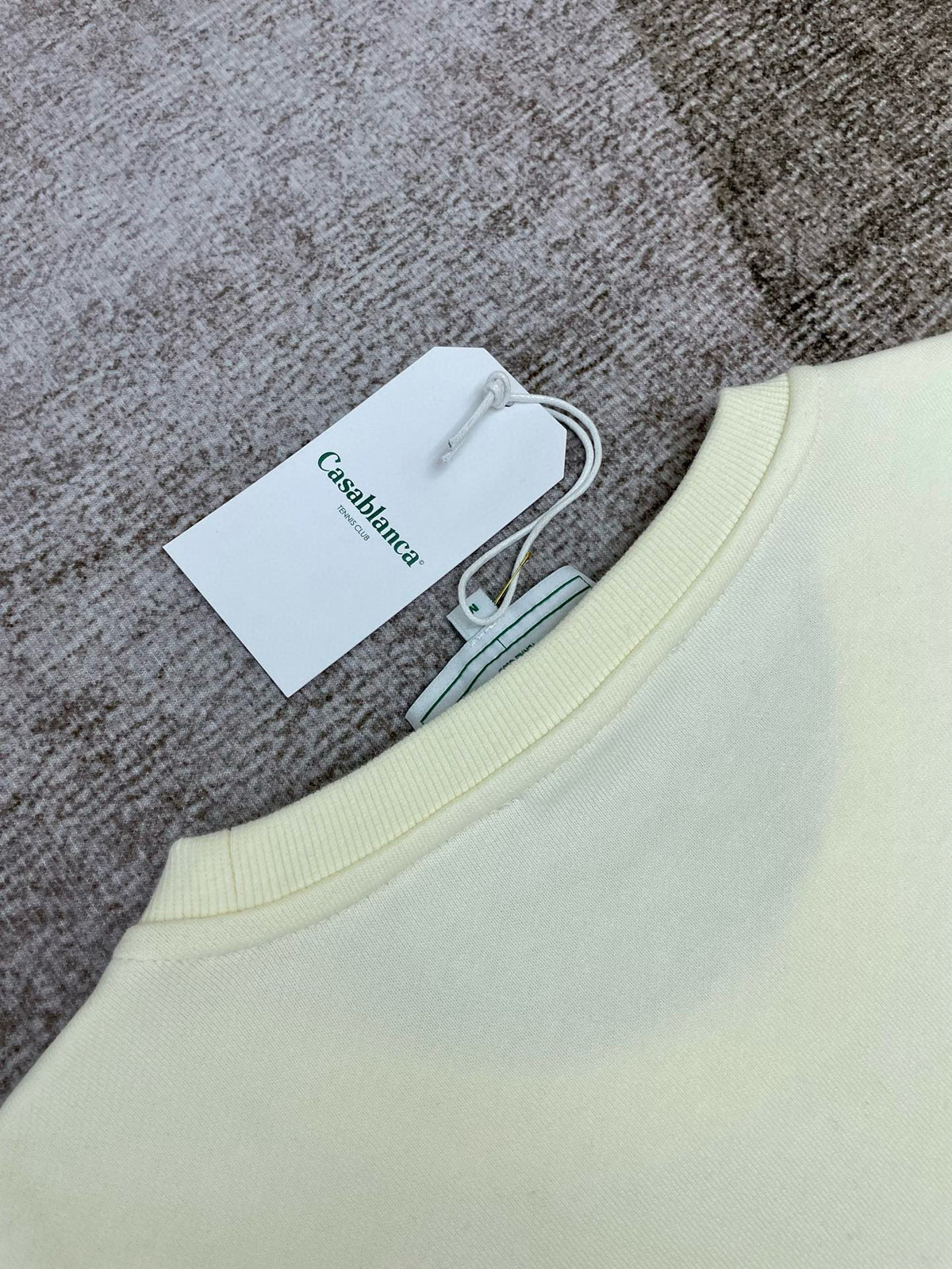 Grünes Baumwoll-Sweatshirt mit Landschaftsgrafik – Herren