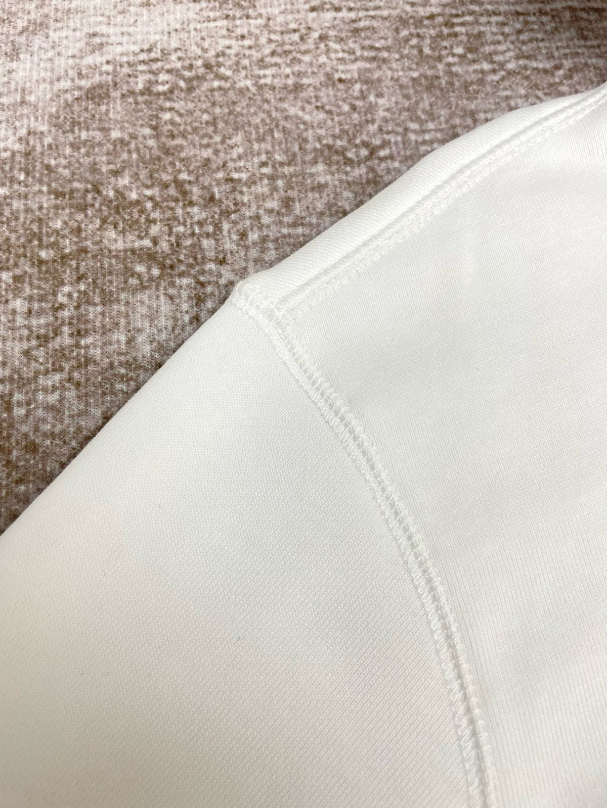 Grüner Baumwollpullover mit Stickerei – Herren