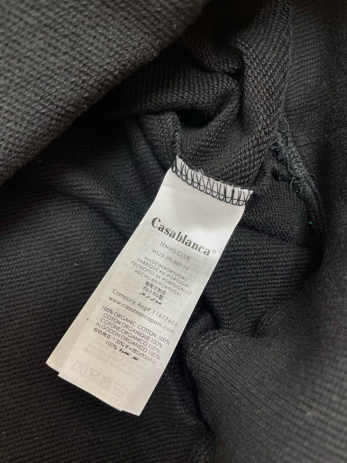 Grüner schlichter Pullover aus Baumwolle – Herren