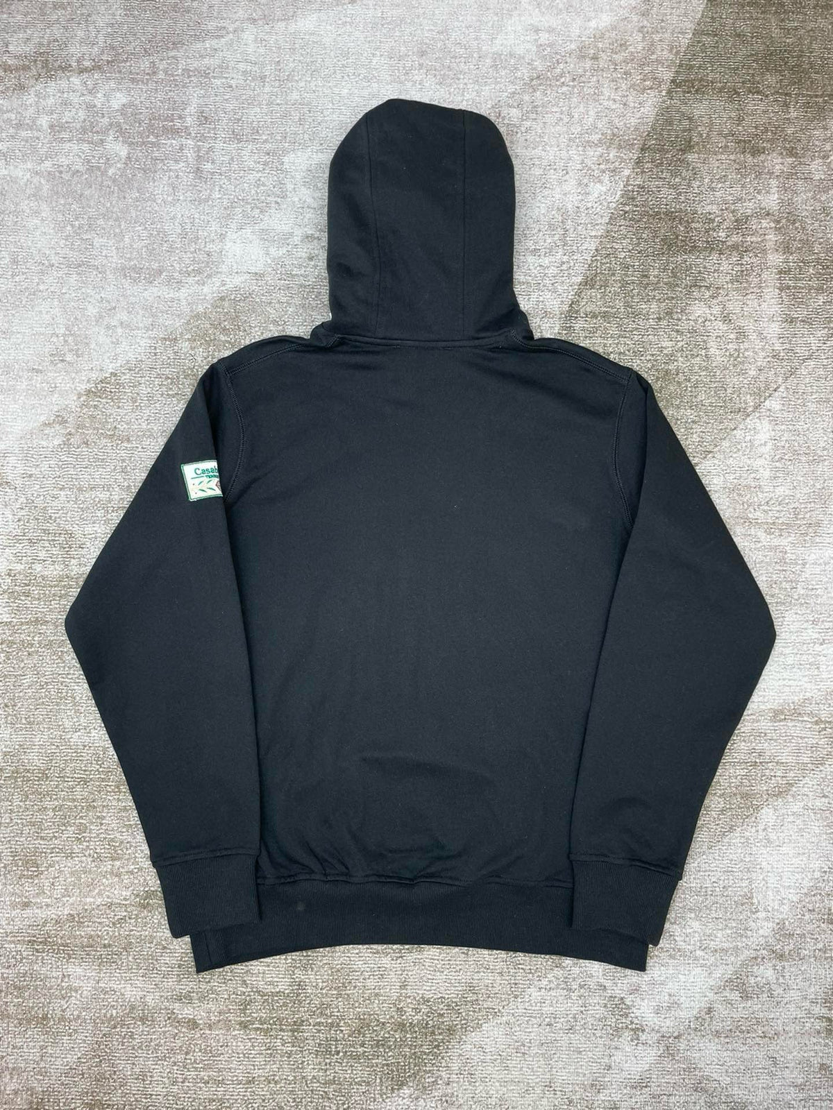 Grüner schlichter Pullover aus Baumwolle – Herren