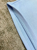 Blaues Baumwollpatch mit Kordelzug – Herren