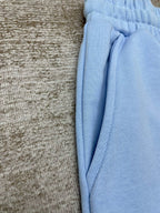 Blaues Baumwollpatch mit Kordelzug – Herren