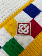 Gestrickte Shorts mit Schachbrettmuster – Herren