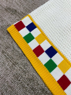 Gestrickte Shorts mit Schachbrettmuster – Herren