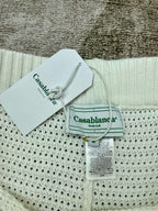 Gestrickte Shorts mit Schachbrettmuster – Herren