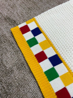 Gestrickte Shorts mit Schachbrettmuster – Herren