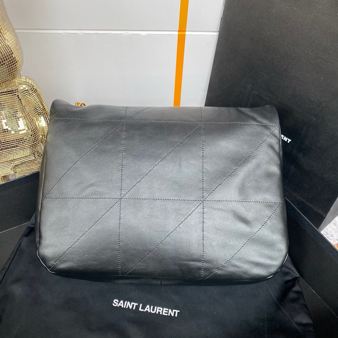 Puffer-Ketten-Schultertasche
