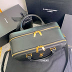 Gesteppte Bowling-Schultertasche