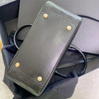 Gesteppte Bowling-Schultertasche