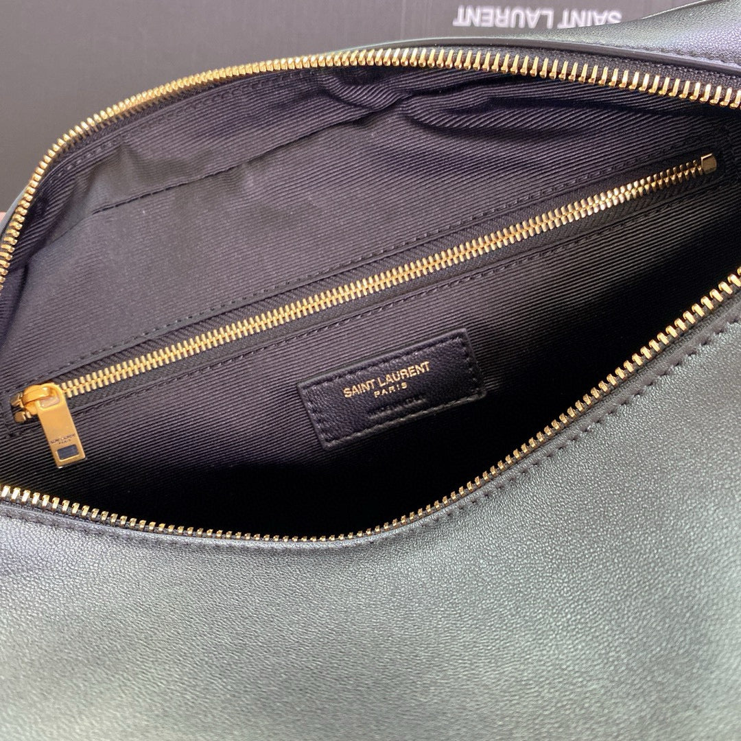 Gesteppte Bowling-Schultertasche