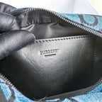 Black and Blue Crossbody Bag