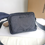 Black and Blue Crossbody Bag