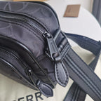 Black and Blue Crossbody Bag