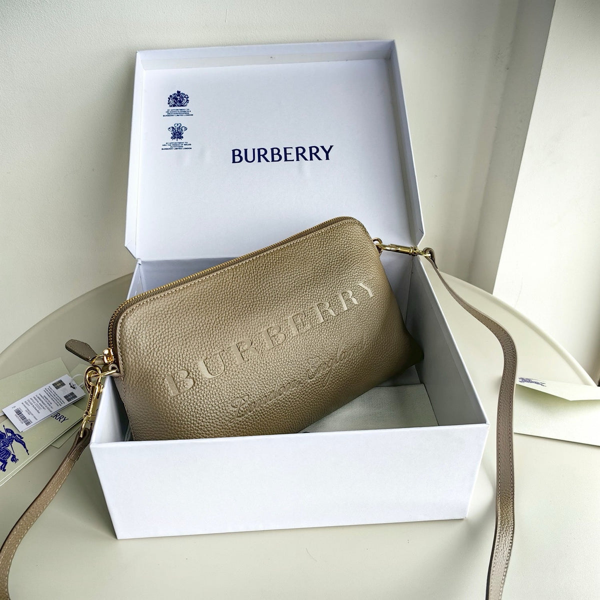 Black and Blue Clutch