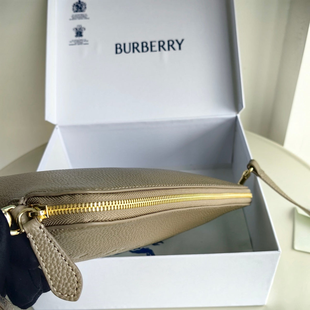 Black and Blue Clutch