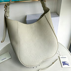 Schultertasche in Schwarz und Grün