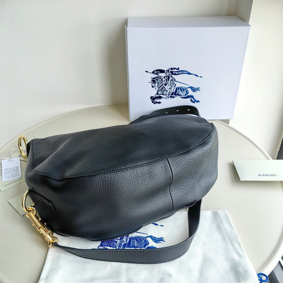 Black and White Shoulder Bag
