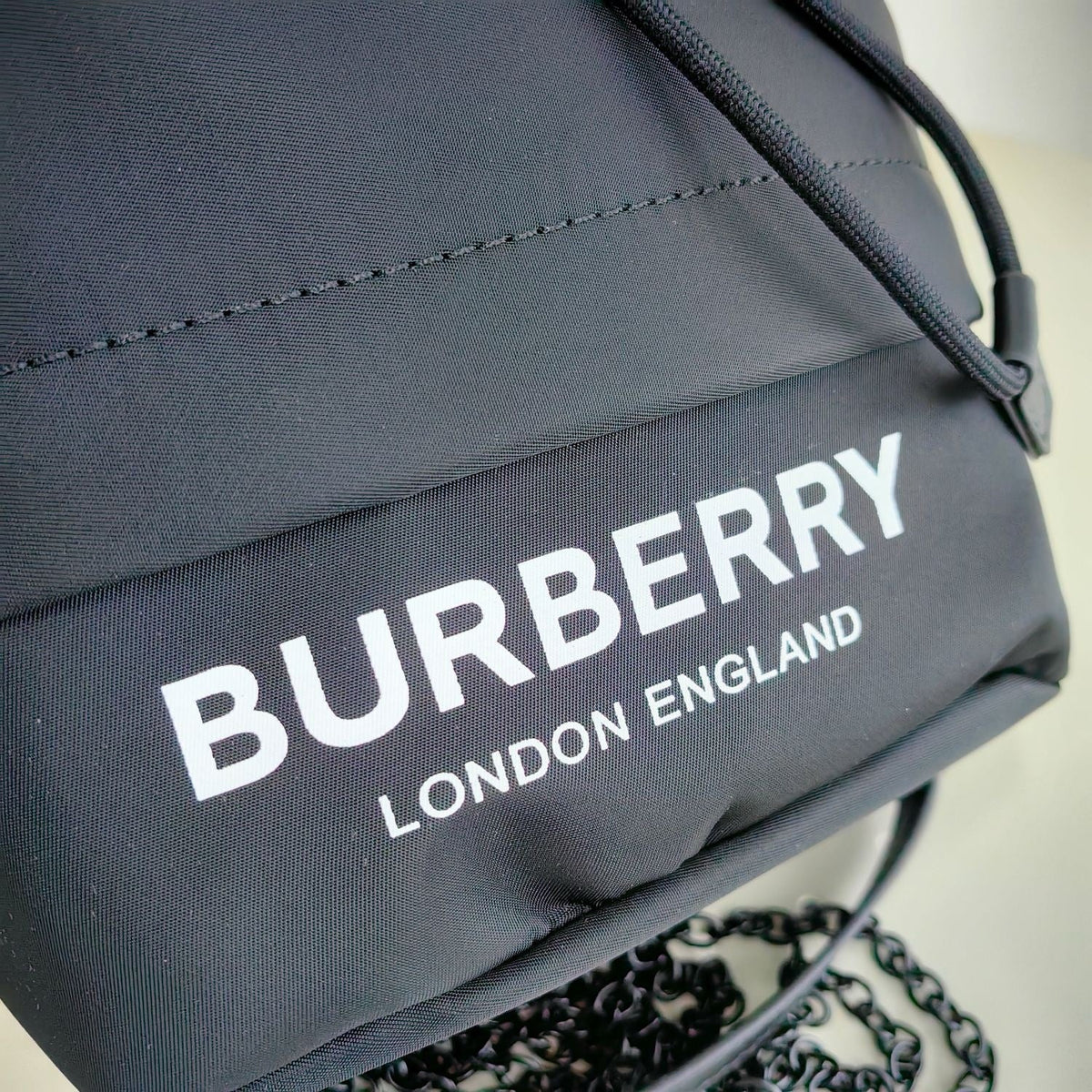 Black Bucket Bag