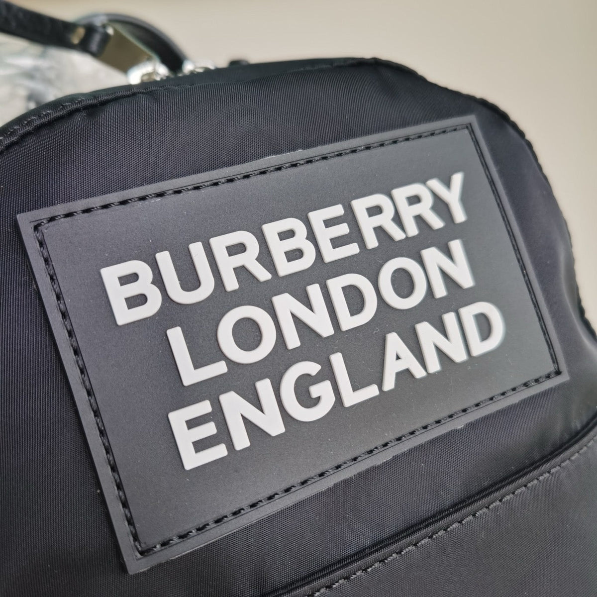 Schwarzer Rucksack