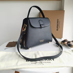 Schultertasche Schwarz und Grau