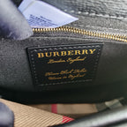 Schultertasche Schwarz und Grau