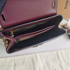 Schultertasche Schwarz und Grau