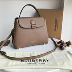 Schultertasche Schwarz und Grau