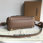 Schultertasche Schwarz und Grau