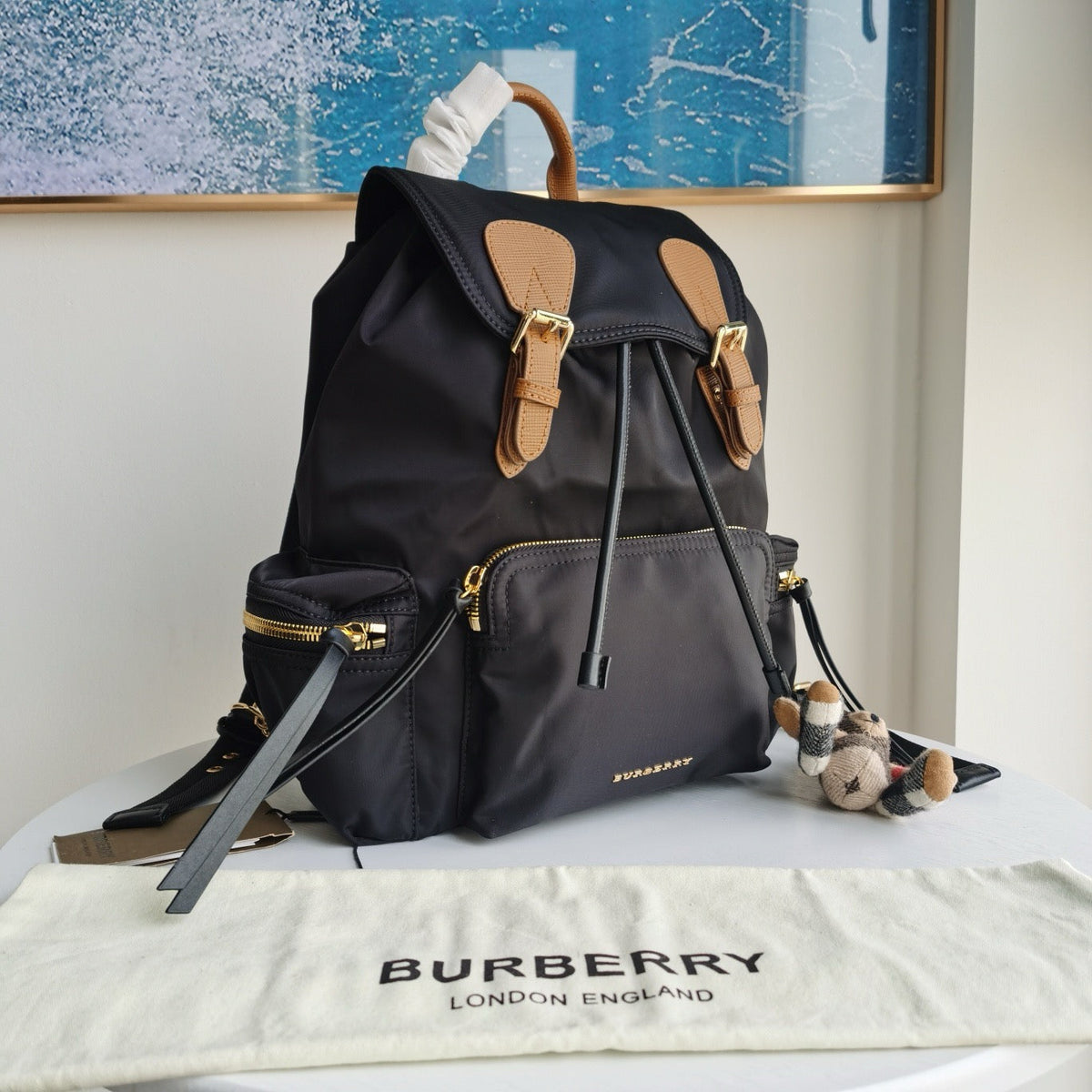 Mehrfarbiger Rucksack