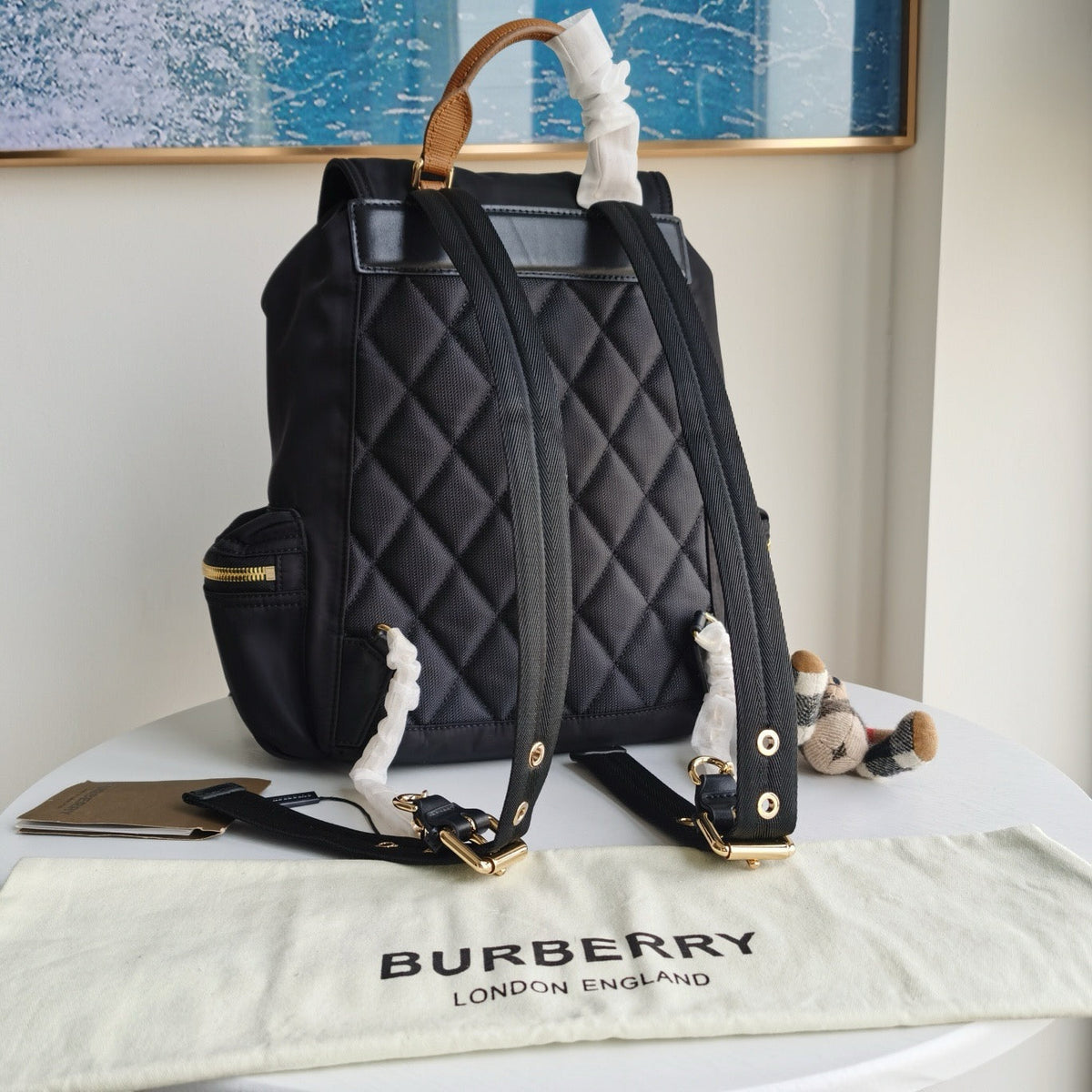Mehrfarbiger Rucksack
