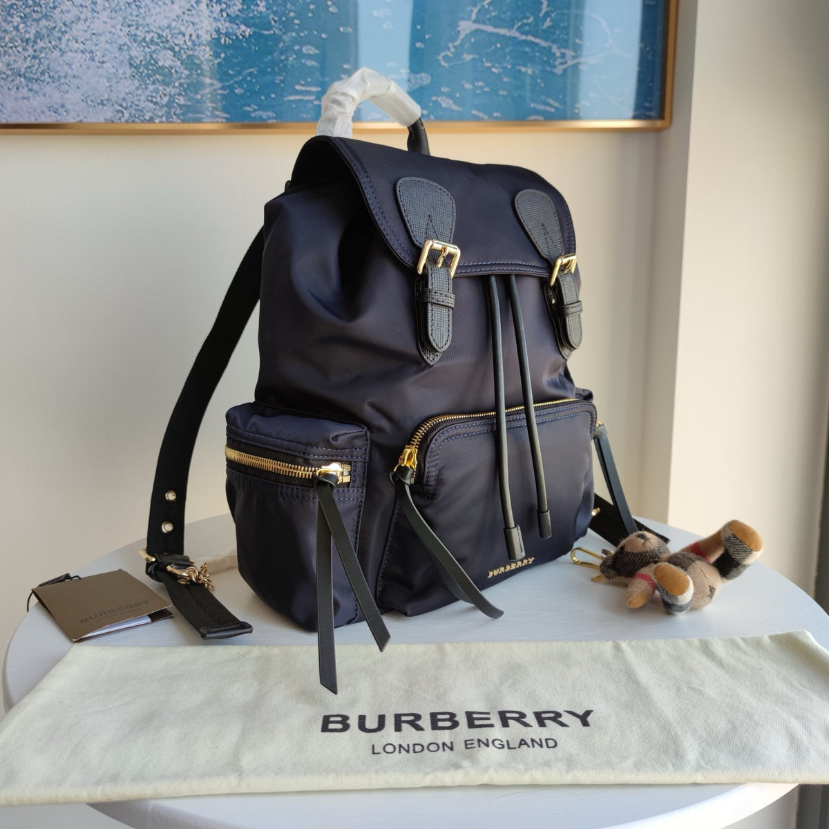 Mehrfarbiger Rucksack