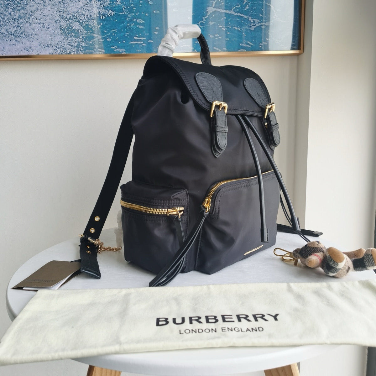Mehrfarbiger Rucksack
