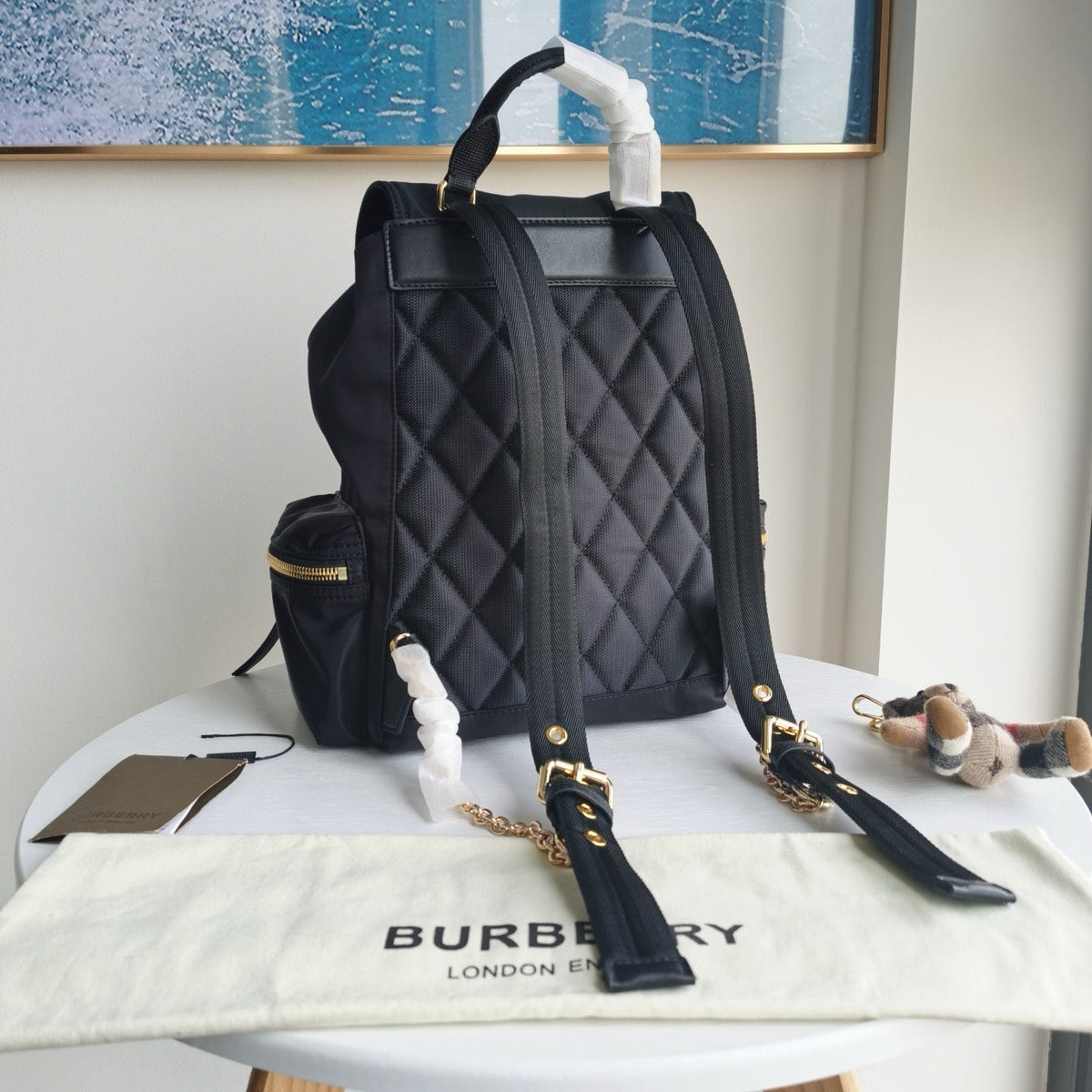 Mehrfarbiger Rucksack