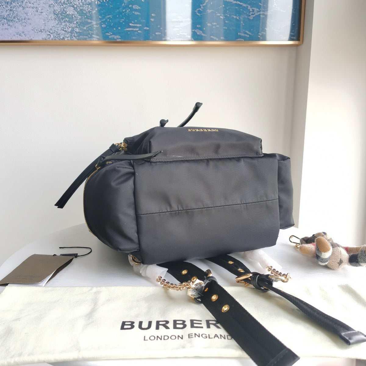 Mehrfarbiger Rucksack