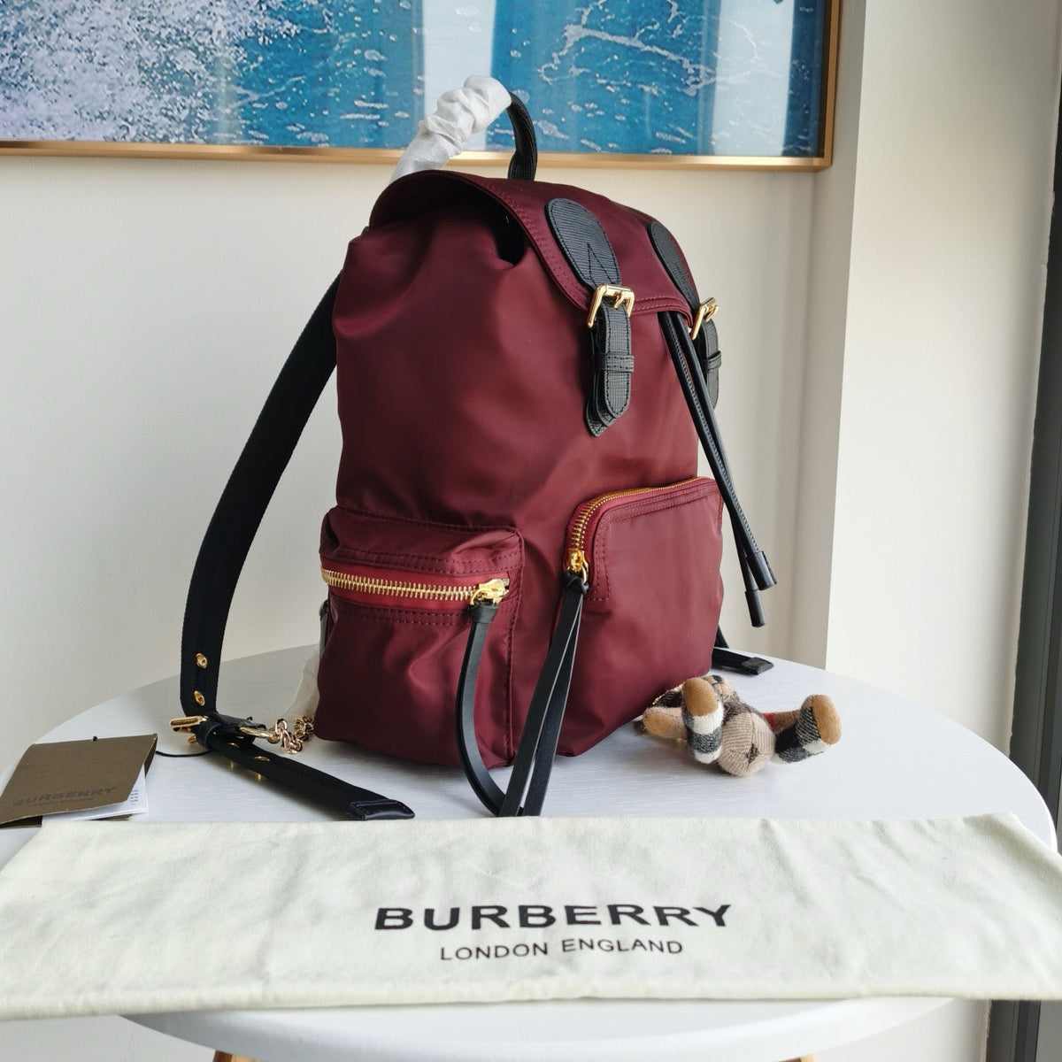 Mehrfarbiger Rucksack
