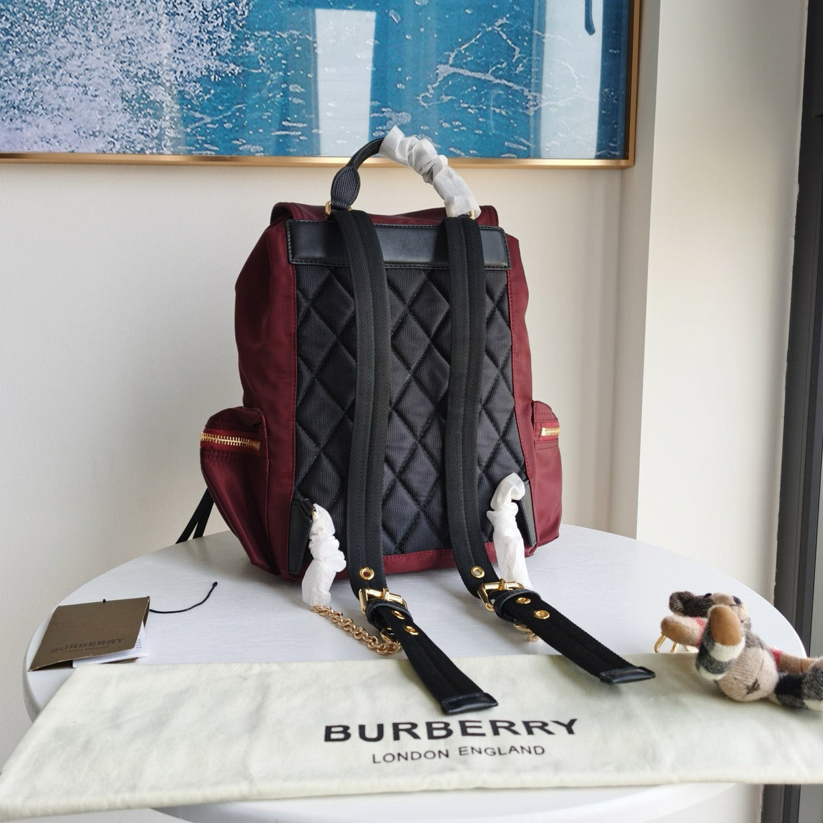 Mehrfarbiger Rucksack