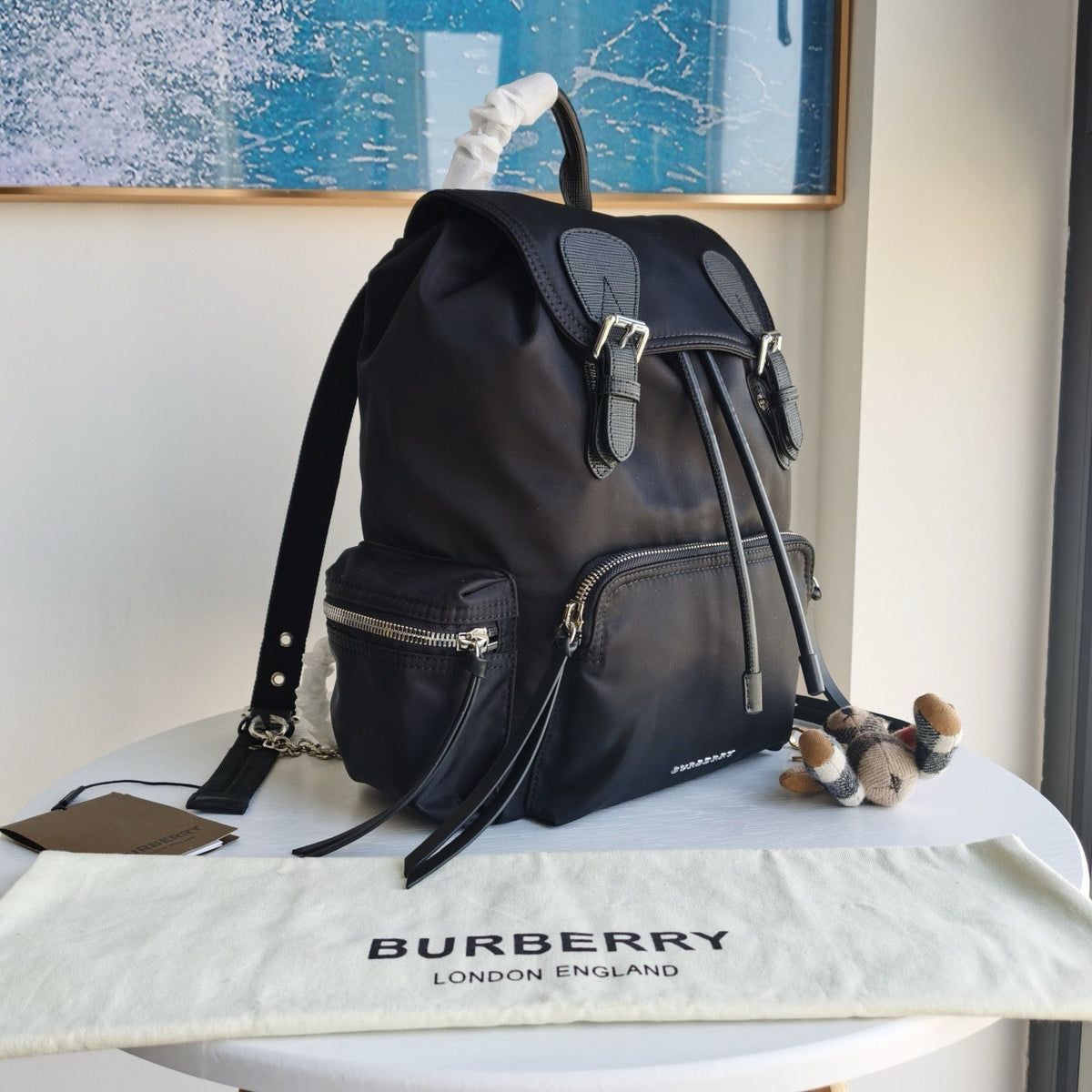 Mehrfarbiger Rucksack